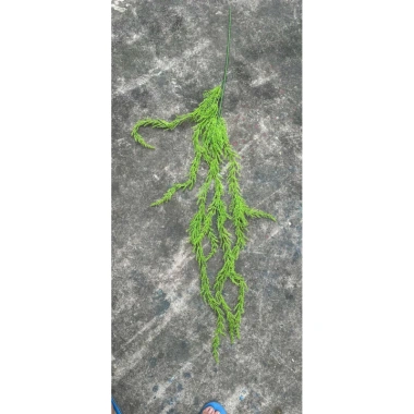 Cành Lá Giả Rủ Tùng Kim Trang Trí Noel, Decor Quán Giá Tốt 19000đ 9