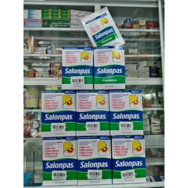 Cao dán giảm đau Salonpas hộp 10, 20, 40 miếng - giảm giá còn 23000đ 7 Cao dán giảm đau Salonpas hộp 10, 20, 40 miếng - giảm giá còn 23000đ 7