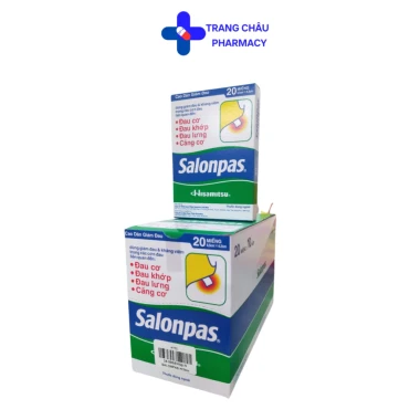 Cao dán giảm đau Salonpas hộp 10, 20, 40 miếng - giảm giá còn 23000đ 9 Cao dán giảm đau Salonpas hộp 10, 20, 40 miếng - giảm giá còn 23000đ 9