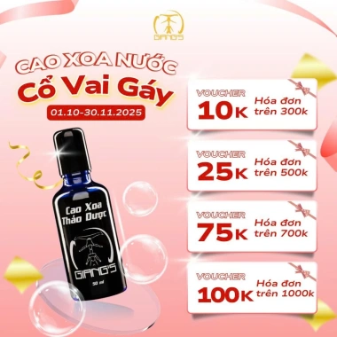 Cao Xoa Bóp Thảo Dược GIANG'S Xanh 50ml - Giảm đau cổ vai gáy nhanh, giá chỉ 165.000 VND Cao Xoa Bóp Thảo Dược GIANG'S Xanh 50ml - Giảm đau cổ vai gáy nhanh, giá chỉ 165.000 VND
