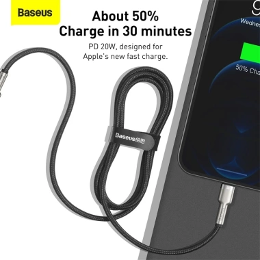 Cáp Baseus 20W Type C sạc nhanh cho điện thoại, giá chỉ 126.420 VND giảm ngay 2