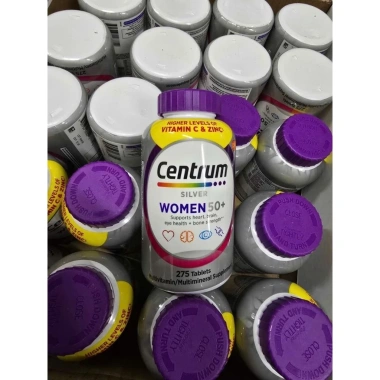 Centrum Silver 50+ Women Men Vitamin tổng hợp cho người trên 50 Mỹ giảm giá 950k 5