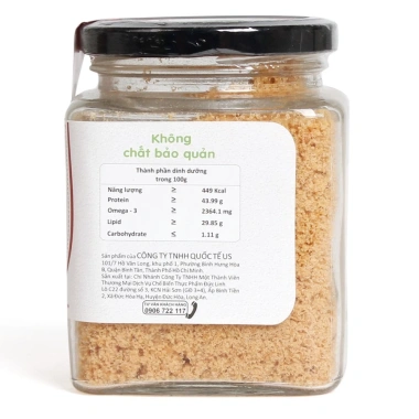 Chà Bông Cá Hồi US FOOD 75g – Thơm ngon, giảm giá còn 170,050₫, ưu đãi giá tốt