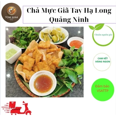 CHẢ MỰC GIÃ TAY HẠ LONG GIÁ TỐT 600K - ĐẶC SẢN QUẢNG NINH NGON CHẤT LƯỢNG CAO 2 CHẢ MỰC GIÃ TAY HẠ LONG GIÁ TỐT 600K - ĐẶC SẢN QUẢNG NINH NGON CHẤT LƯỢNG CAO 2