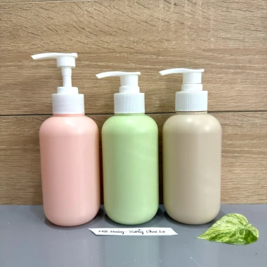 Chai Nhựa HDPE 200ml Đựng Mỹ Phẩm Cao Cấp - Kem Body, Lotion, Dầu Gội, Sữa Tắm Giá Tốt 11800đ 12