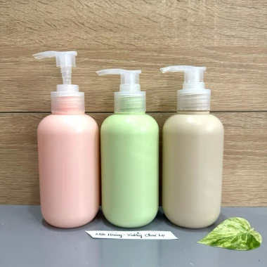 Chai Nhựa HDPE 200ml Đựng Mỹ Phẩm Cao Cấp - Kem Body, Lotion, Dầu Gội, Sữa Tắm Giá Tốt 11800đ 13