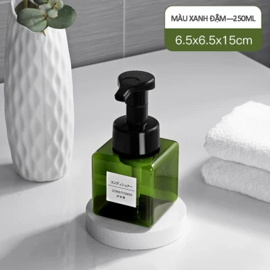 Chai Nhựa PET Vòi Nhấn 250/450ml , Nắp Pumb Sang Trọng Đựng Sữa,Tắm Lotion, Dầu Gội, Kem Dưỡng 11