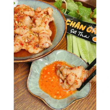 Chân gà tươi sốt thái rút xương 400g giá chỉ 130k - Giao hỏa tốc Hà Nội 2
