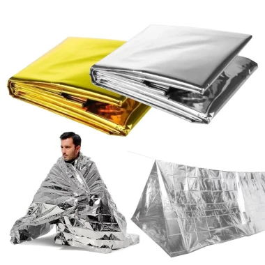 Chăn giữ nhiệt phản quang CHLOCH chống thấm, cách nhiệt cao - Cắm trại tiện lợi chỉ 25850đ 10