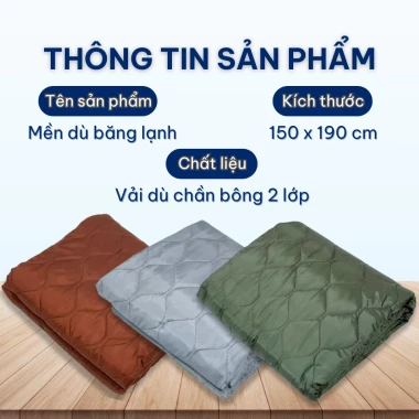 Chăn Mền Vải Dù Gấp Gọn - Đắp Mọi Nơi, Cắm Trại, Văn Phòng, Giá Chỉ Từ 174k!