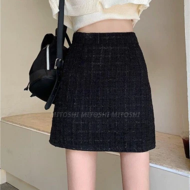 Chân Váy Dạ Bling MITOSHI dáng A bigsize có quần bảo hộ trong, xinh mặc Tết giá 99,900
