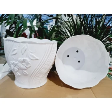 Chậu nhựa trồng cây bông bèo 320 giá rẻ chỉ 50k - Kích thước 32x28cm lý tưởng cho văn phòng 3
