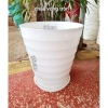 Chậu Tròn Màu Trắng 32cm - Giá Siêu Khuyến Mãi Chỉ 30k Thay 38400 VND 2