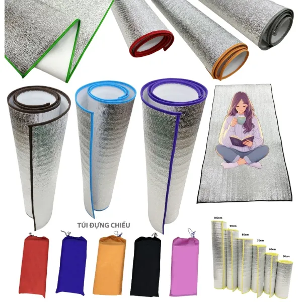 Hình ảnh sản phẩm Chiếu Ngủ Văn Phòng Dày 3.5ly - Chiếu Bạc Sỉ Giảm 20% Chỉ 12000Đ