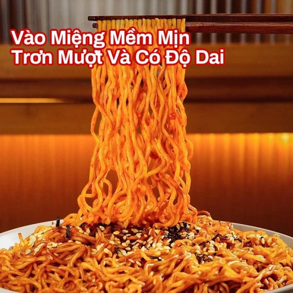 Hình ảnh sản phẩm CHOCMET Mì Gà Tây Cay Hàn Quốc vị Kem Phô Mai 113g*2 - Sữa thơm, sốt đặc biệt, tiện lợi 39.999đ