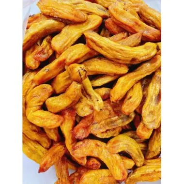Chuối Cau Sấy Dẻo Miền Tây Nguyên Chất Không Đường Thơm Ngon Dai Cứng 35k/Gói 2