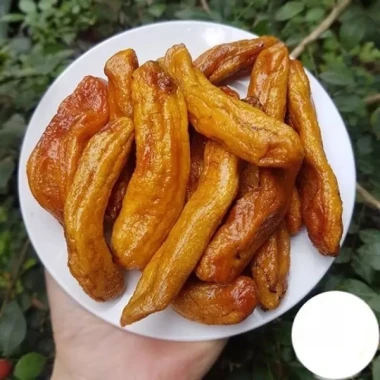 Chuối Đà Lạt sấy dẻo tự nhiên không đường 500g - Snack ăn vặt giòn ngon giá tốt 29k 8