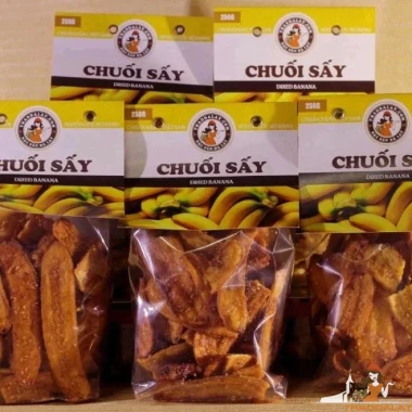 CHUỐI MÈ SẤY LÁT LOẠI ĐẶC BIỆT, GIÒN, XỐP, BÙI, NGỌT TỰ NHIÊN - ĐẶC SẢN THẢO ĐÀ LẠT 9 CHUỐI MÈ SẤY LÁT LOẠI ĐẶC BIỆT, GIÒN, XỐP, BÙI, NGỌT TỰ NHIÊN - ĐẶC SẢN THẢO ĐÀ LẠT 9