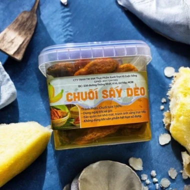 Chuối sấy dẻo Đà Lạt 450gr loại ngon giá chỉ 28000đ - snack healthy giảm cân 10 Chuối sấy dẻo Đà Lạt 450gr loại ngon giá chỉ 28000đ - snack healthy giảm cân 10