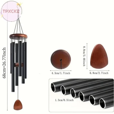 Chuông Gió Nhôm 26 Inch Trang Trí Sân Vườn Giá Cực Sốc 90k! Giảm 112k còn 90475đ 6