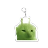 Chuột bông mèo alien xanh cute - Móc khóa mèo dễ thương giảm 22% còn 21774 VND 9