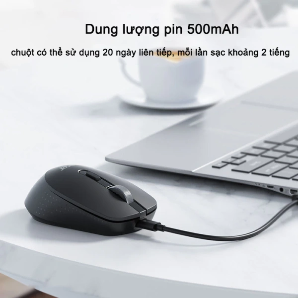 Hình ảnh sản phẩm Chuột không dây Acer M155 - Kết hợp 2.4G & Bluetooth, sạc lại, giá 179.000 VND