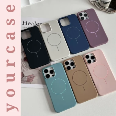 [Có i.p 16e] Ốp i.phone nhựa dẻo full viền, hỗ trợ sạc từ tính, lót nhung, nhiều màu X 11 12 13 14 15 16 pro promax plus 2