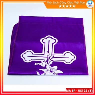 Cờ Thánh Giá Tím Cắm Mộ Công Giáo - Linh Hồn Tháng 11 Giá Tốt 30k 7