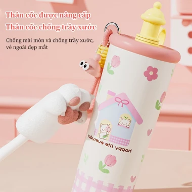 Cốc Giữ Nhiệt 700ml Đa Năng - Inox 316 Chống Tràn, 24H Giữ Nóng Lạnh, Văn Phòng & Du Lịch 7