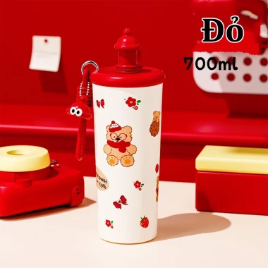 Cốc Giữ Nhiệt 700ml Đa Năng - Inox 316 Chống Tràn, 24H Giữ Nóng Lạnh, Văn Phòng & Du Lịch 11