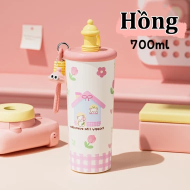 Cốc Giữ Nhiệt 700ml Đa Năng - Inox 316 Chống Tràn, 24H Giữ Nóng Lạnh, Văn Phòng & Du Lịch 13