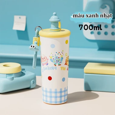 Cốc Giữ Nhiệt 700ml Đa Năng - Inox 316 Chống Tràn, 24H Giữ Nóng Lạnh, Văn Phòng & Du Lịch 14