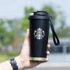 Cốc Starbucks 473ml Thép Không Gỉ Giữ Nhiệt Đôi Miệng, kèm ống hút và móc khóa quà tặng 3