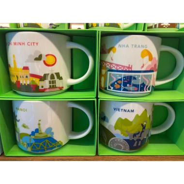 Cốc Sứ Starbucks Hồ Chí Minh Chính Hãng - Giảm Giá 420000Đ - Cốc Đẹp Sáng Màu 3 Cốc Sứ Starbucks Hồ Chí Minh Chính Hãng - Giảm Giá 420000Đ - Cốc Đẹp Sáng Màu 3