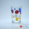 Cốc Thủy Tinh Chấm Bi Tuổi Thơ 230ml - Giá Chỉ 15660đ! Ly Uống Nước Đẹp Lãng Mạn 5