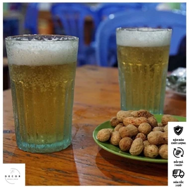 Cốc Thủy Tinh Uống Bia Hơi Hà Nội 330ml - Giá Rẻ 3000đ, Dùng Cho Quán Bia, Nhà Hàng 2 Cốc Thủy Tinh Uống Bia Hơi Hà Nội 330ml - Giá Rẻ 3000đ, Dùng Cho Quán Bia, Nhà Hàng 2