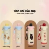 "Cốc trà hoa giữ nhiệt 316 thép không gỉ giá rẻ chỉ 134.500đ - ống hút nhựa, dây đeo" 9