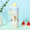 "Cốc trà hoa giữ nhiệt 316 thép không gỉ giá rẻ chỉ 134.500đ - ống hút nhựa, dây đeo" 13