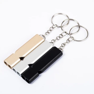 Còi Thổi Khẩn Cấp SOS Du Lịch Cắm Trại Hợp Kim Nhôm Giá Rẻ 12k 6