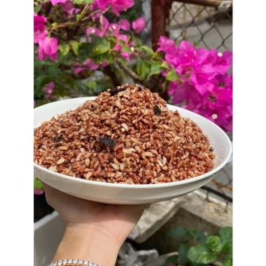 Cốm gạo lứt sấy rong biển 500g - Dinh dưỡng cao, giảm cân keto, tiện lợi, giá 65.000 VND
