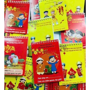 Combo 10-50 set quà tết tặng học sinh dịp khai xuân, sổ tết, bút chì cute, bút gel, thước 20cm 5 Combo 10-50 set quà tết tặng học sinh dịp khai xuân, sổ tết, bút chì cute, bút gel, thước 20cm 5