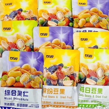 Combo 10 Gói Hạt Mix Dinh Dưỡng Gan Yuan, Đậu & Trái Cây Sấy Khô 30g - Giá 19.900₫ 6