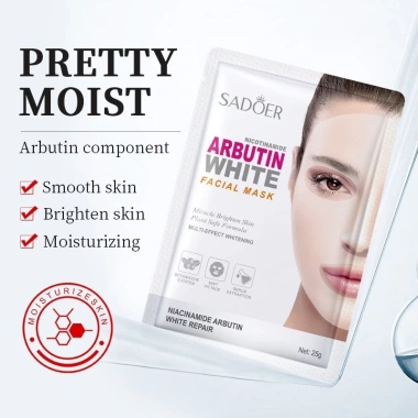 [combo 10miếng]Mặt nạ collagen Sadoer cung cấp protein, giữ ẩm, căng mịn, trắng sáng da. 2
