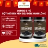 Combo 2 Hũ Bột Mè Đen Đậu Đen Xanh Lòng Nguyên Chất CHÂU AN FOOD Hỗ Trợ Đen Tóc, Đẹp Da Không Đường Dinh Dưỡng