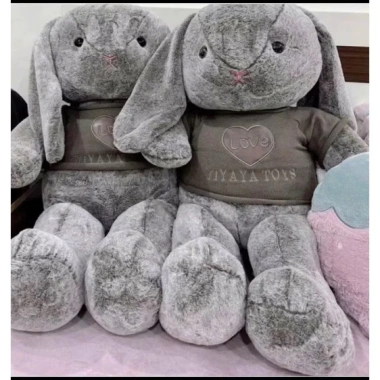 Combo 2SP Gấu Bông Thỏ Buny Tai Siêu To Lông Mềm Siêu Mịn Giá 369.000 Quà Tặng Cao Cấp 5