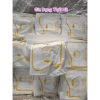 Combo 4 Gói Bông tẩy trang 222 miếng Cotton Pads Nhãn Con Mèo Nội Địa Trung 9