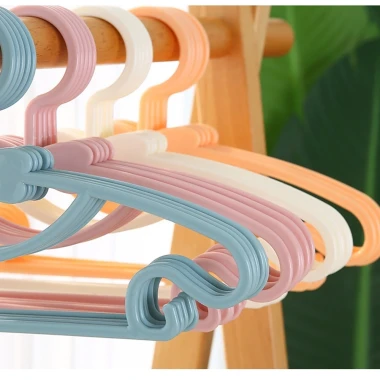 Combo 40 móc treo quần áo trẻ em thiết kế hình nơ dễ thương , Móc phơi đồ trẻ sơ sinh chất liệu nhựa PP an toàn cho bé.