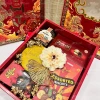 Combo 5 Hộp Đựng Quà Tết Song Mã Phi Vân Sang Trọng, Túi Xách Cao Cấp, Chỉ 250,000 Quà Biếu Tặng 5