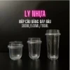 [Combo 50] Ly Nhựa PP Trong Suốt Nắp Fi95 Bằng Cao Đáy Bầu 360ml/500ml/700ml Đựng Trà Sữa, Sinh Tố 2