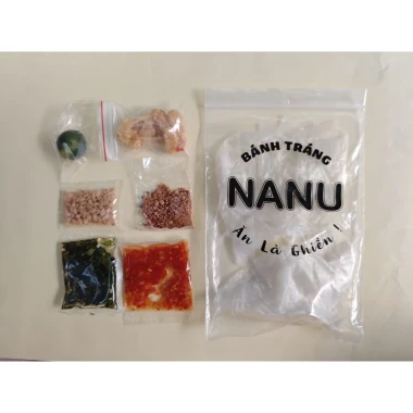 COMBO Bánh Tráng Phơi Sương Tóp Mỡ NANU 10 Bịch - Giảm 25% Chỉ Còn 90950đ 5